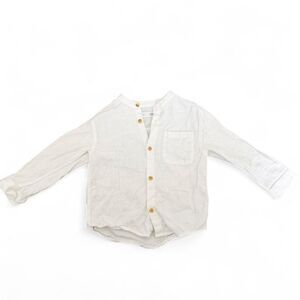 Zara Baby 18-24 Months White Cotton Button Down